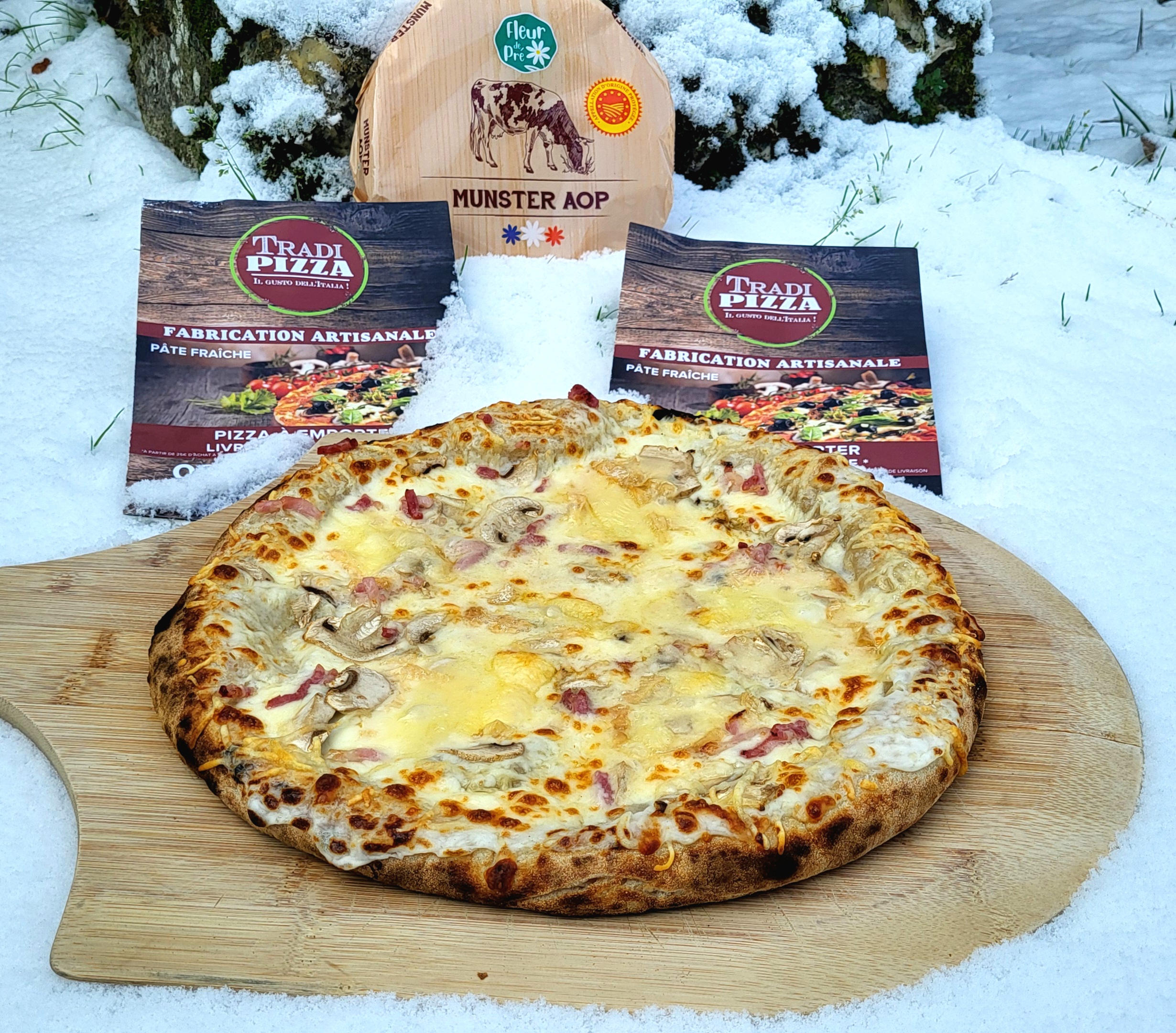 La pizza du mois est arrivée chez tradi Pizza